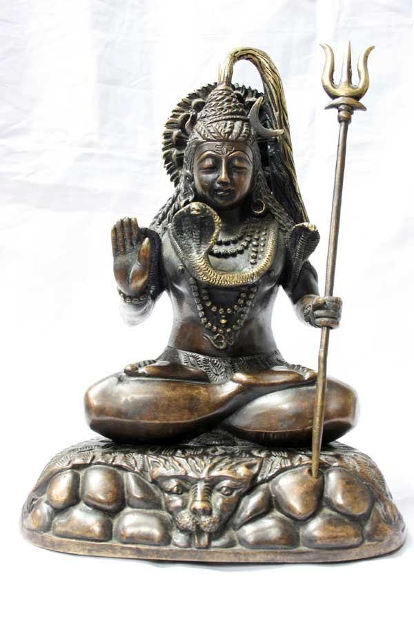 Бронзовая статуэтка Шива, Индия, конец 20-го века.